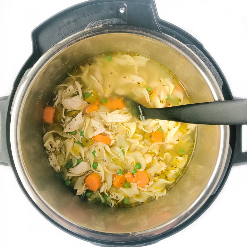 Instant Pot Chicken Noodle Soup