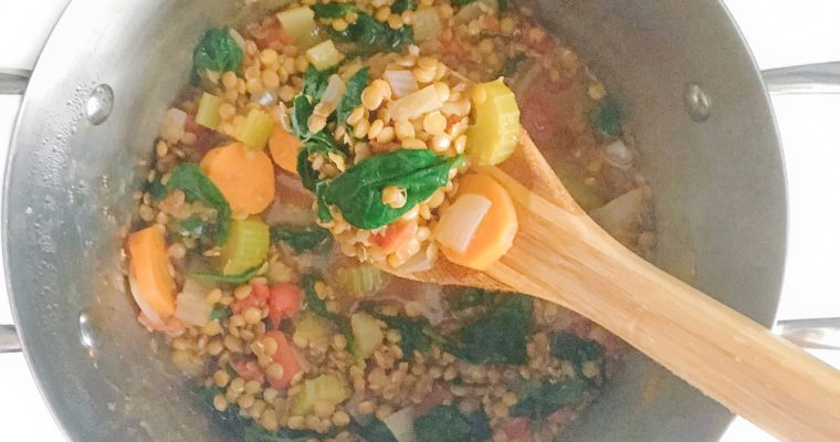 Recipe Review – Easy Spinach Lentil Soup