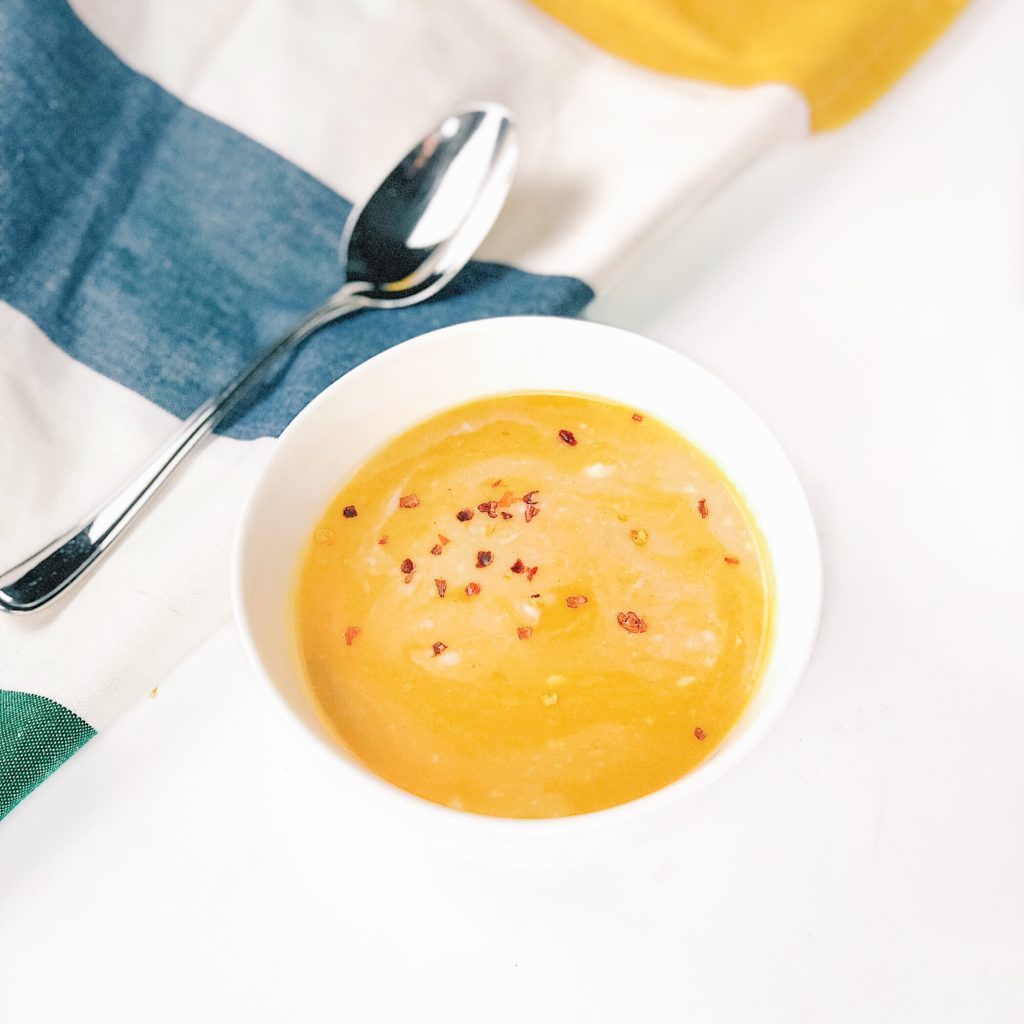 Tips for Freezing Food to Make Meal Prep Easier - Thai Sweet Potato Coconut Soup with Red Lentils