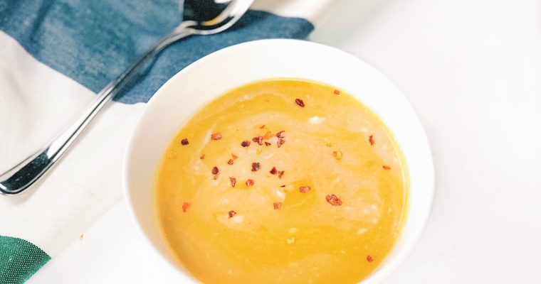 Recipe Review – Sweet Potato Coconut Soup with Red Lentils