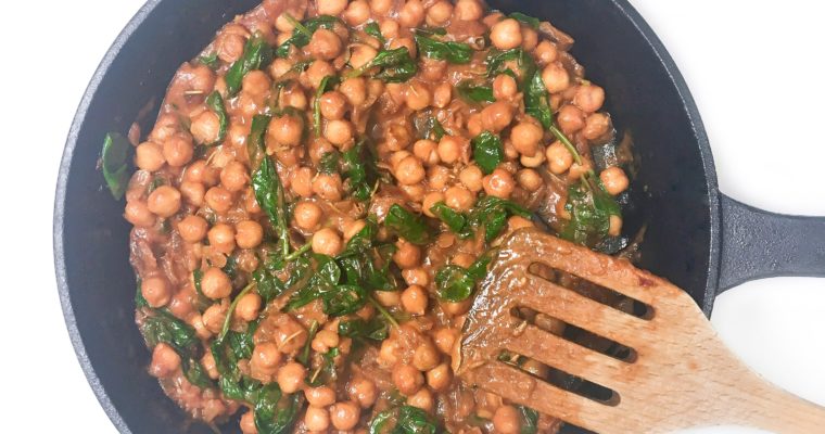 Recipe Review – Dairy Free Creamy Tomato Rosemary Chickpeas