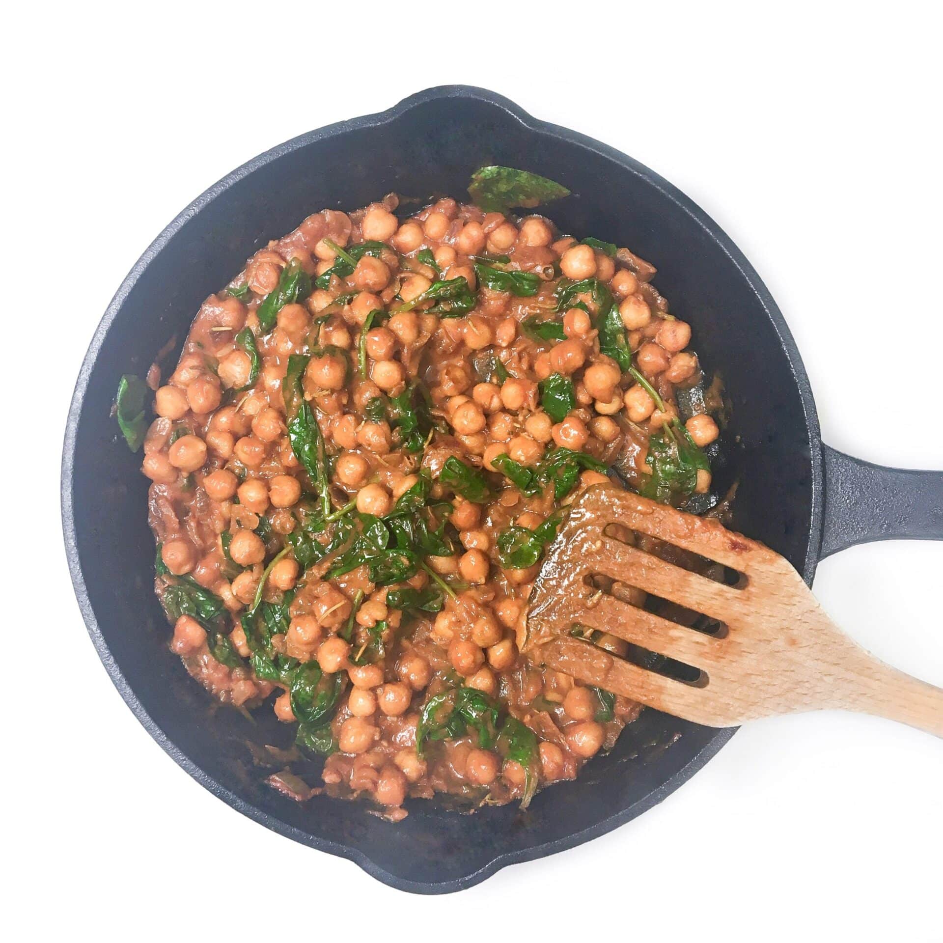 Dairy-Free Tomato Rosemary Chickpeas