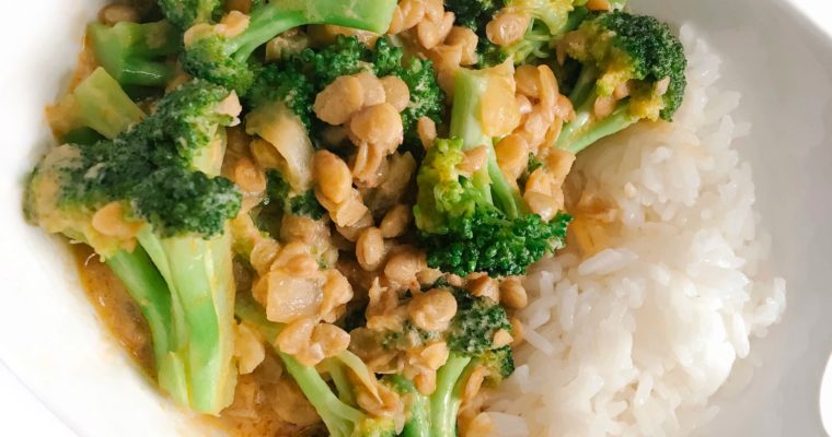 Recipe Review – Lentil and Broccoli Curry with Coconut Milk