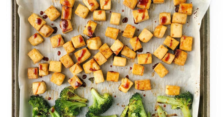 Recipe Review – Sheet Pan Crispy Teriyaki Tofu and Broccoli