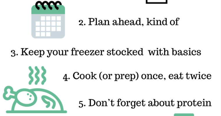 8 Tips that Make Meal Planning for one Easy