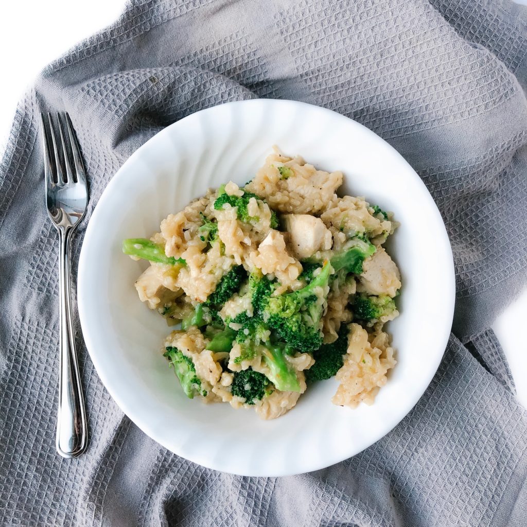 30+ Easy Recipes With Pantry and Freezer Staples - Instant Pot Cheesy Chicken and Broccoli