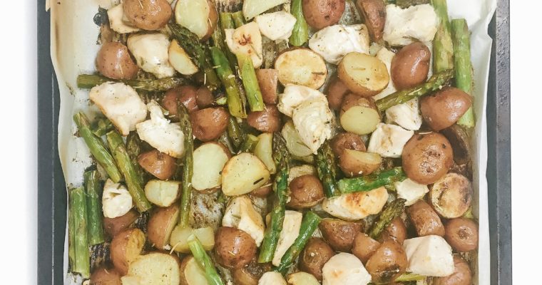 Recipe Review – Sheet Pan Lemon Chicken and Asparagus