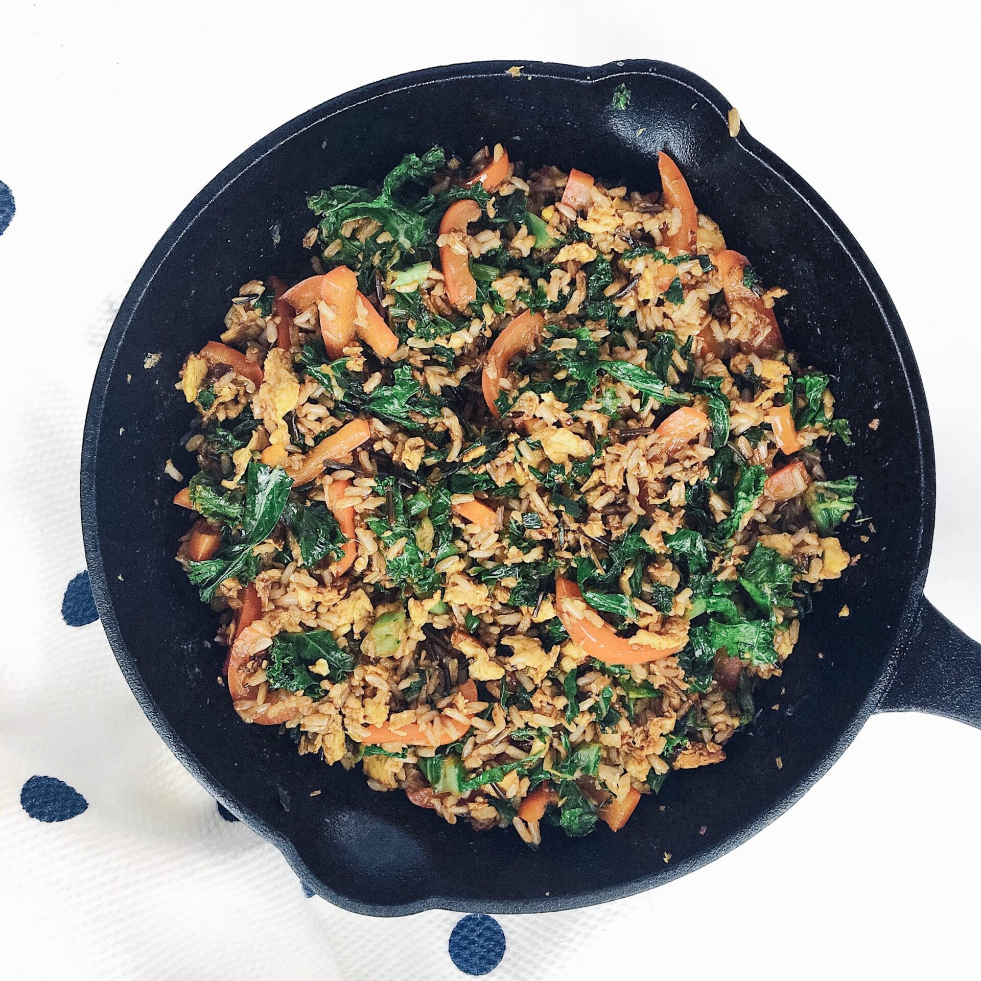 20-Minute Spicy Kale and Coconut Stir Fry