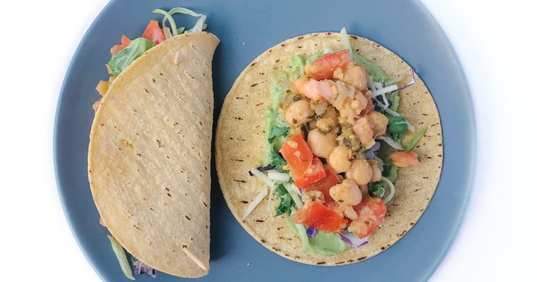 Recipe Review – Chickpea Tacos with Avocado Cream