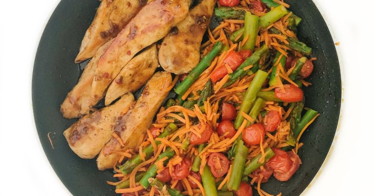 Recipe Review – One Pan Balsamic Chicken and Veggies