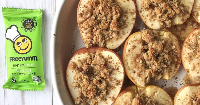 Allergen-Free Mini Baked Apple Crumbles