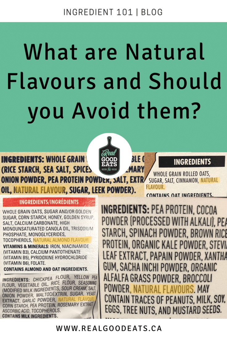 what are natural flavours and should you avoid them? Blog graphic