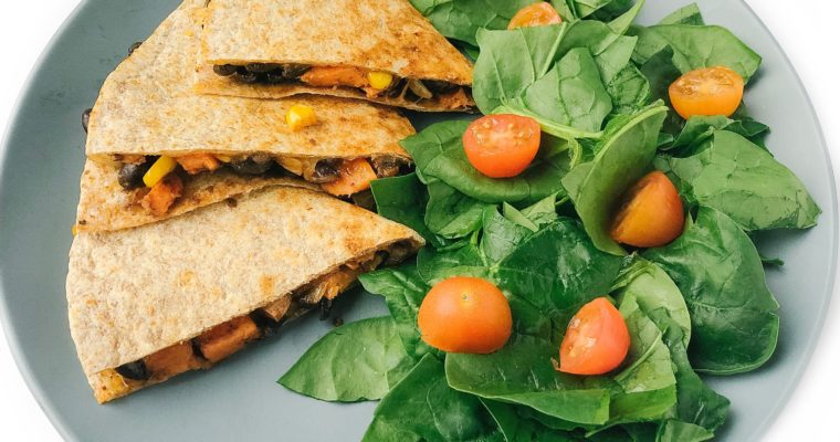 Recipe Review – One Pan Sweet Potato Black Bean Quesadillas