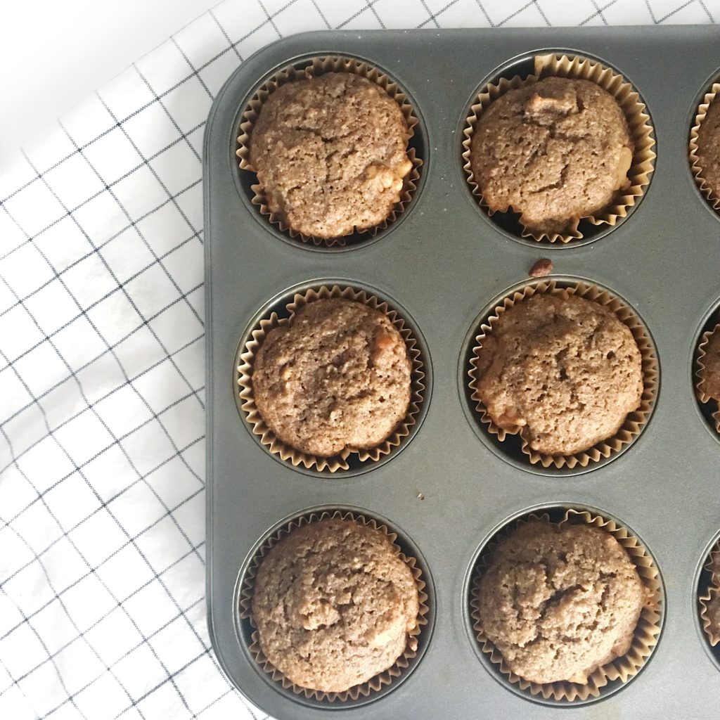 ways to use cinnamon that aren't dessert - cinnamon walnut flax muffins 
