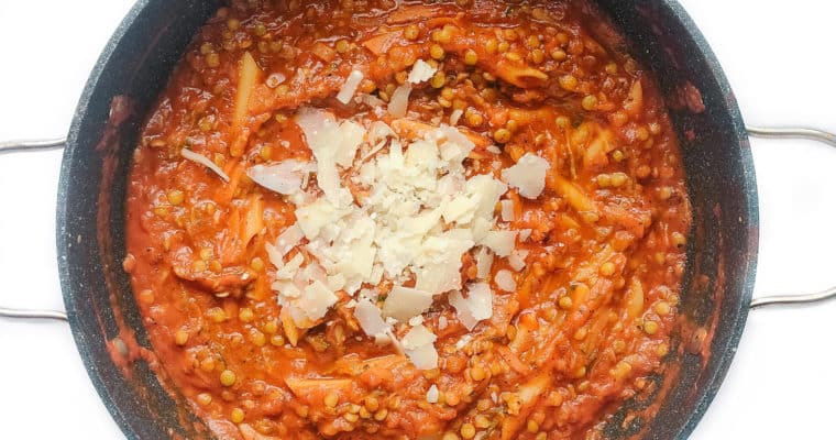 Easy One-Pan Lentil Pasta Recipe