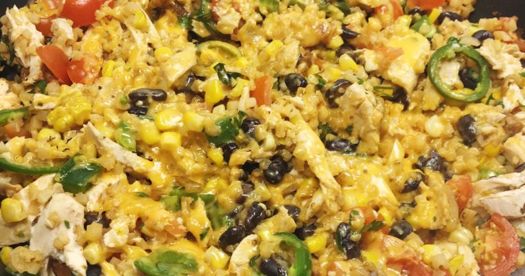 Recipe Review – Cheesy Tex-Mex Chicken and Cauli Rice