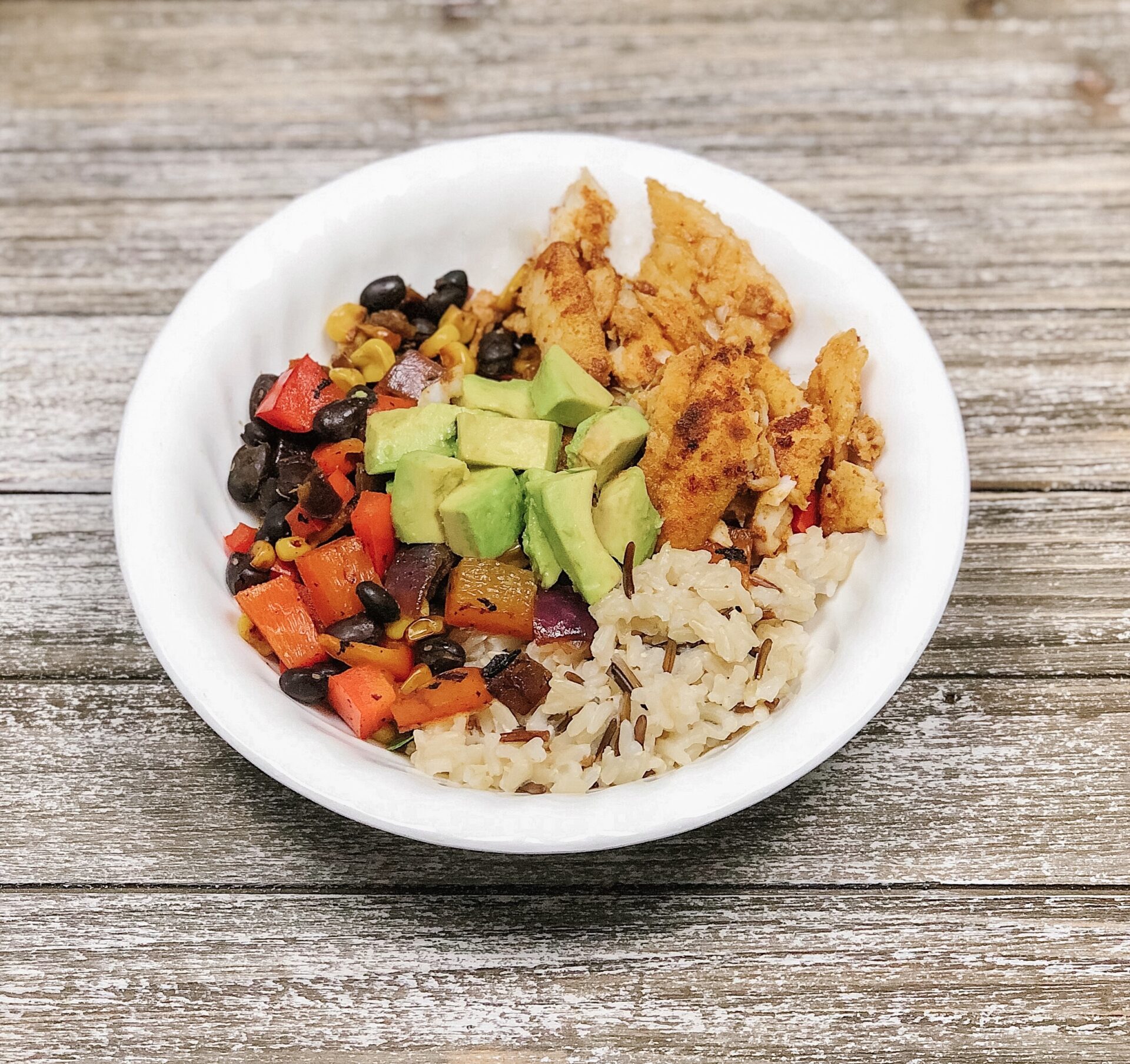 Spicy Fish Taco Bowls