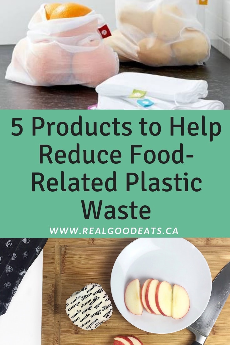 5 products to help reduce food related plastic waste blog graphic