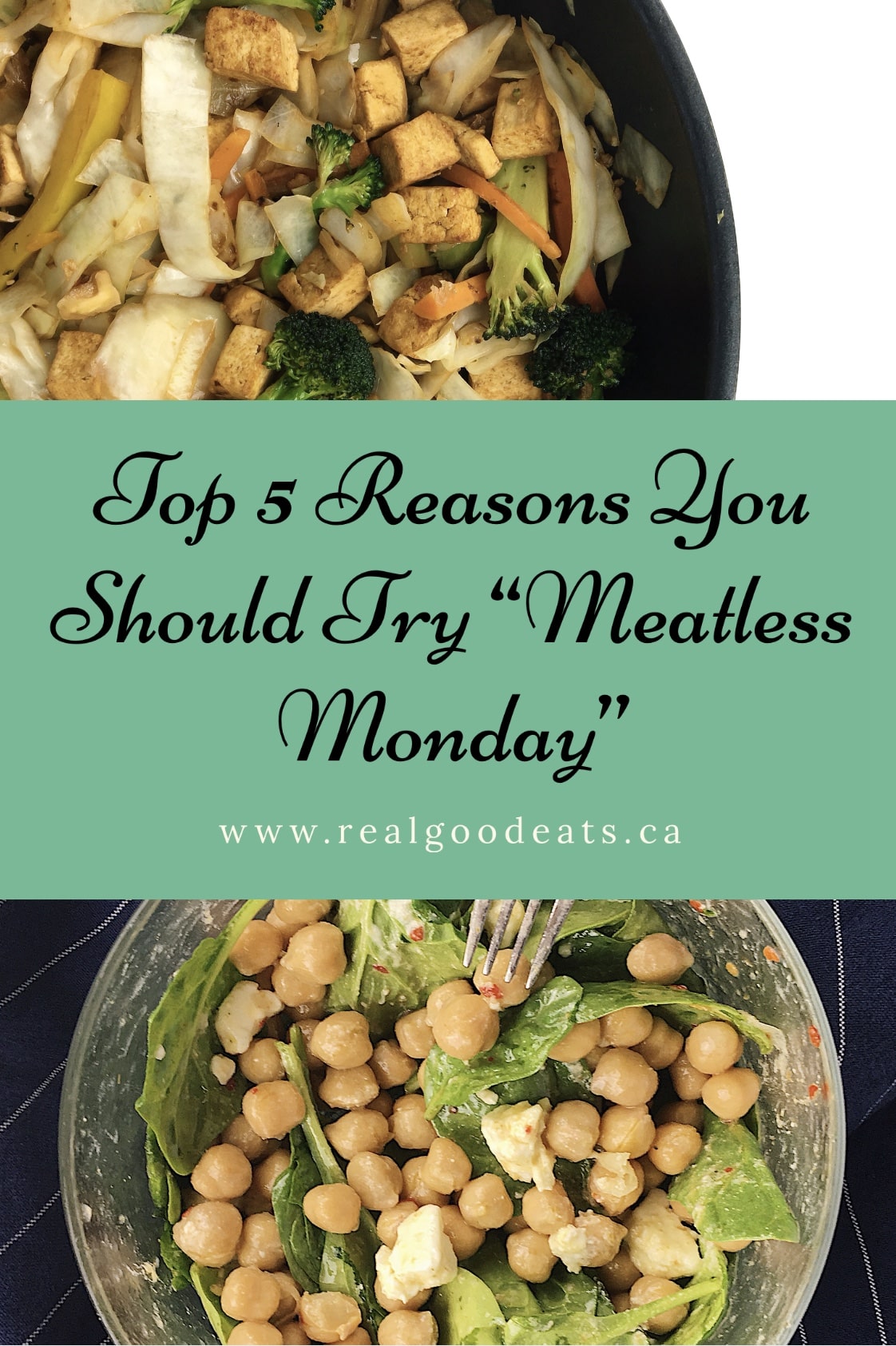 top 5 reasons to try meatless monday