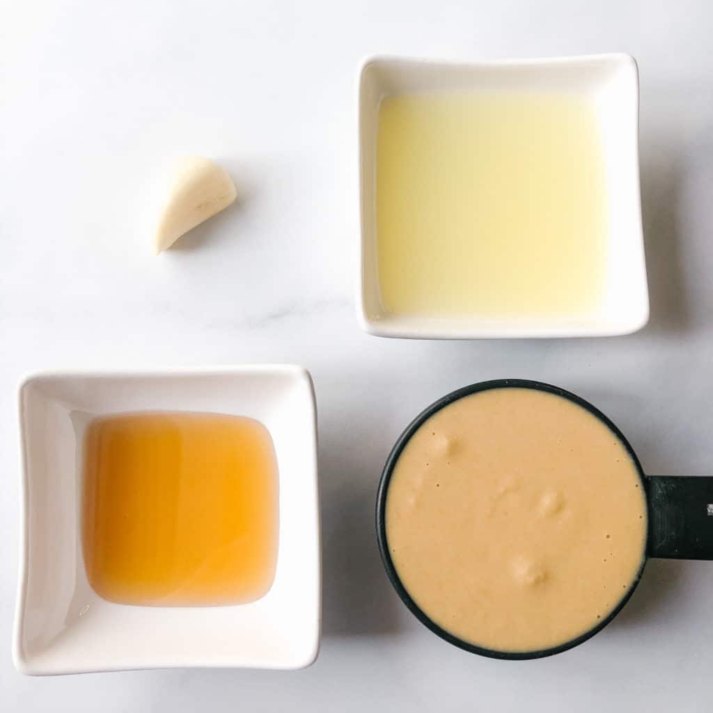 basic tahini dressing ingredients