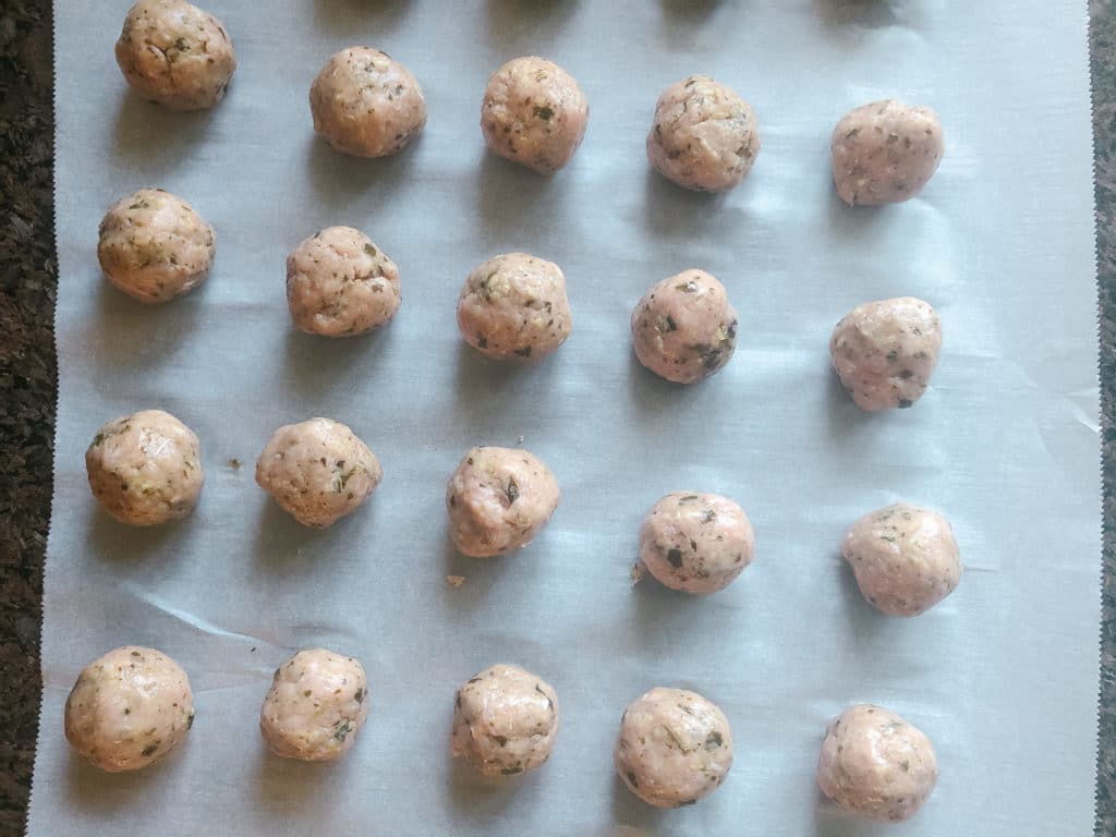 raw meatballs