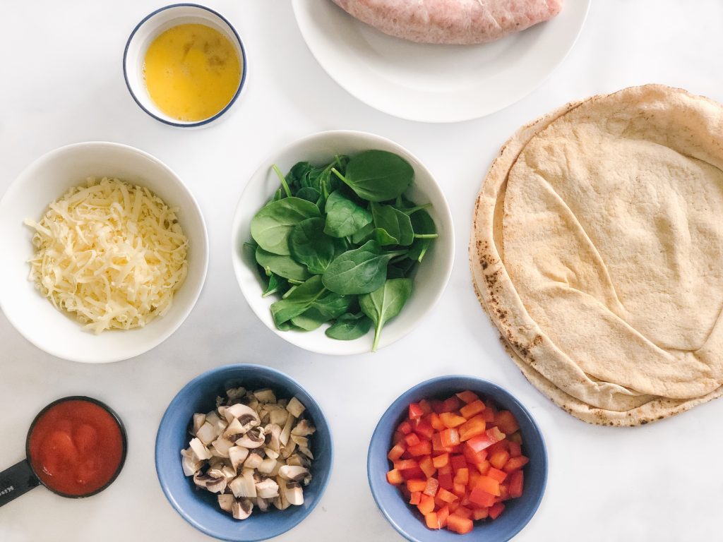 healthy pizza pockets ingredients