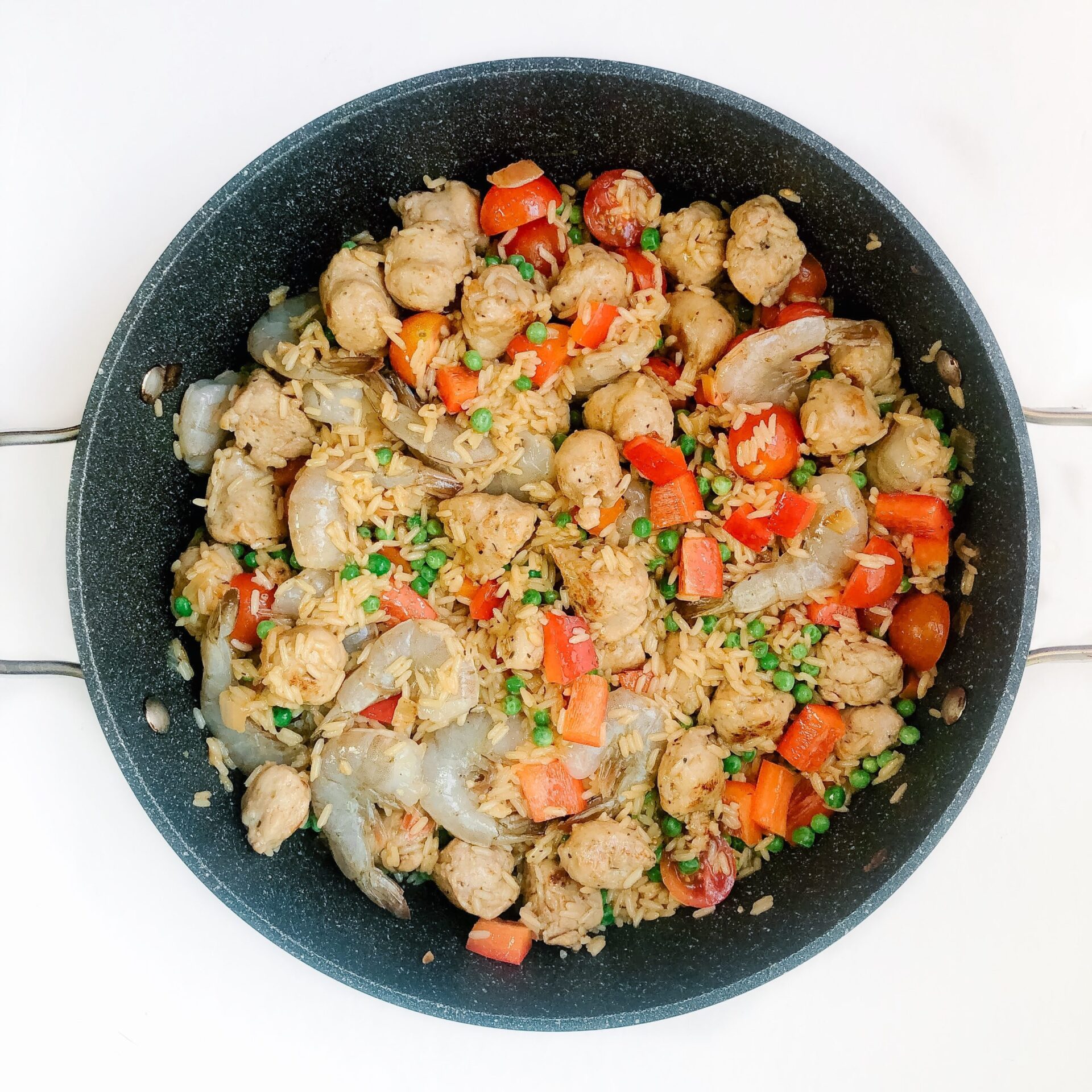 Healthy Cajun Shrimp and Rice (One Pot Recipe)