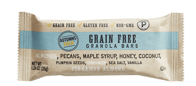 autumns gold grain free snack bar