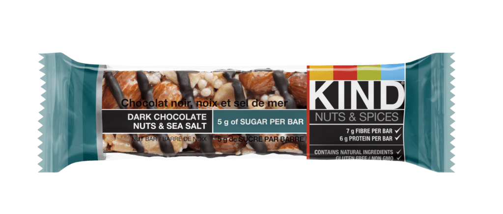 KIND bar - best healthy snack bars