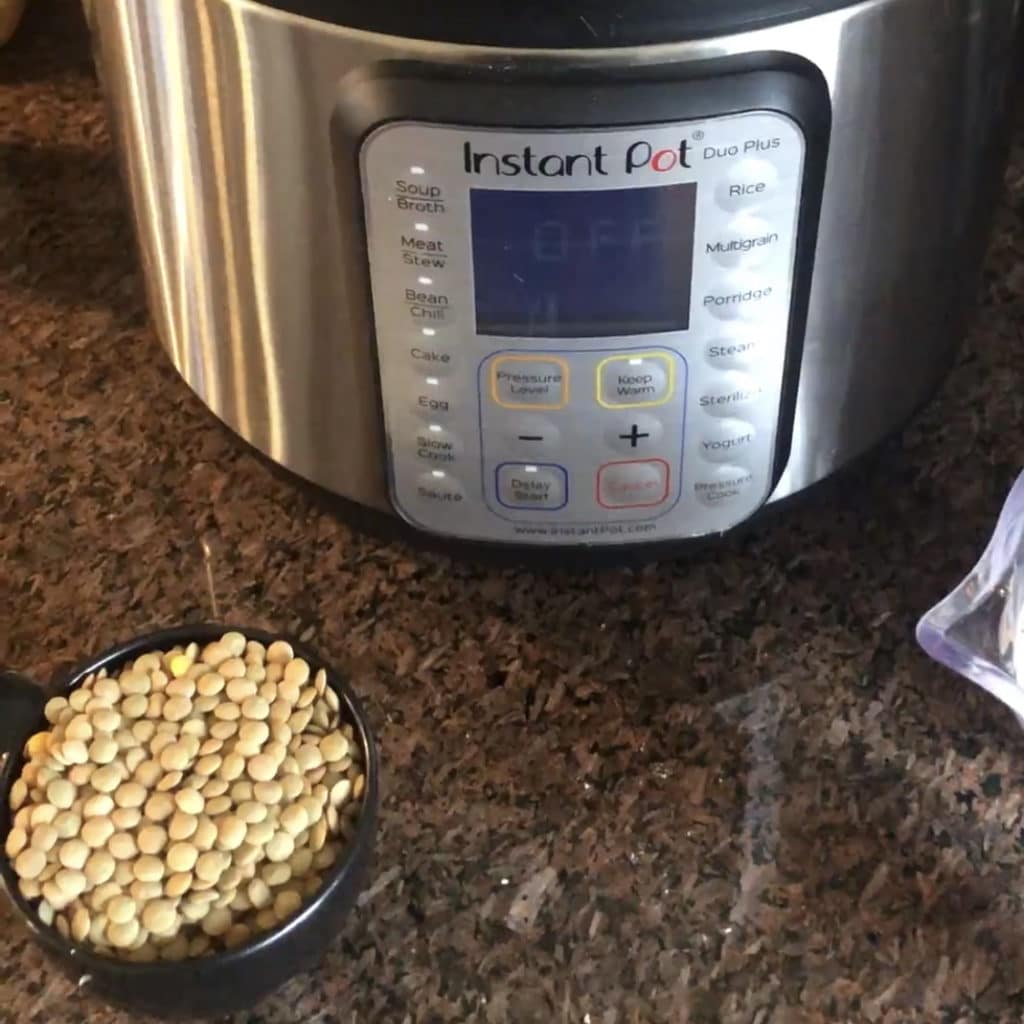 instant pot meal prep hacks - lentils