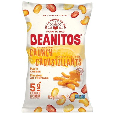 Beanitos Baked Bean Mac'n Cheese Crunch Chips