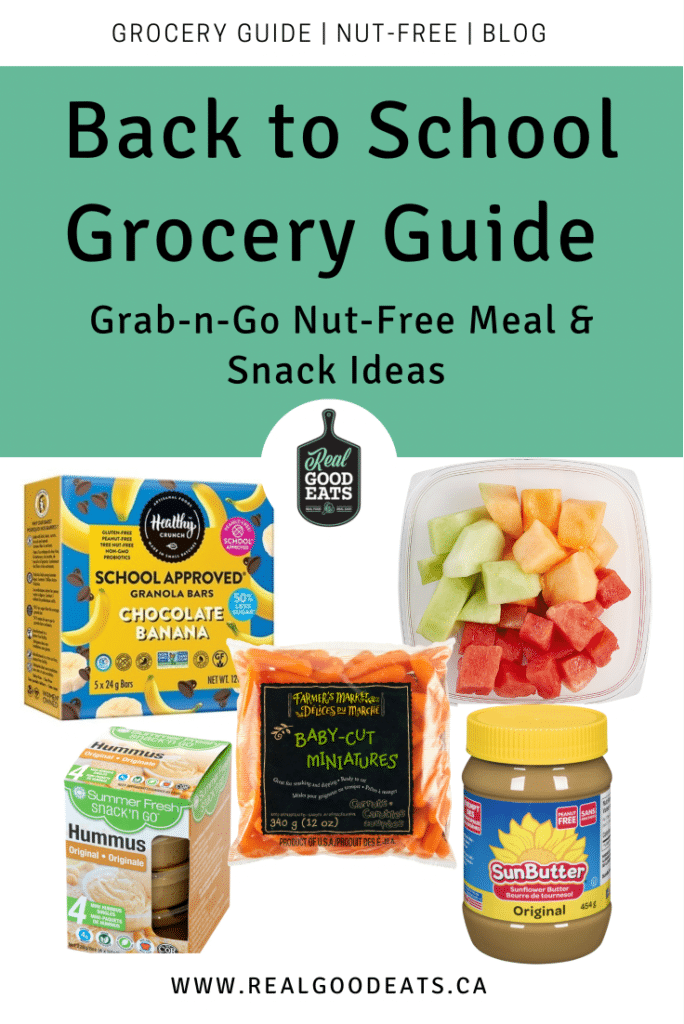Simple Nut-Free Meal and Snack Ideas (Back to School Guide)