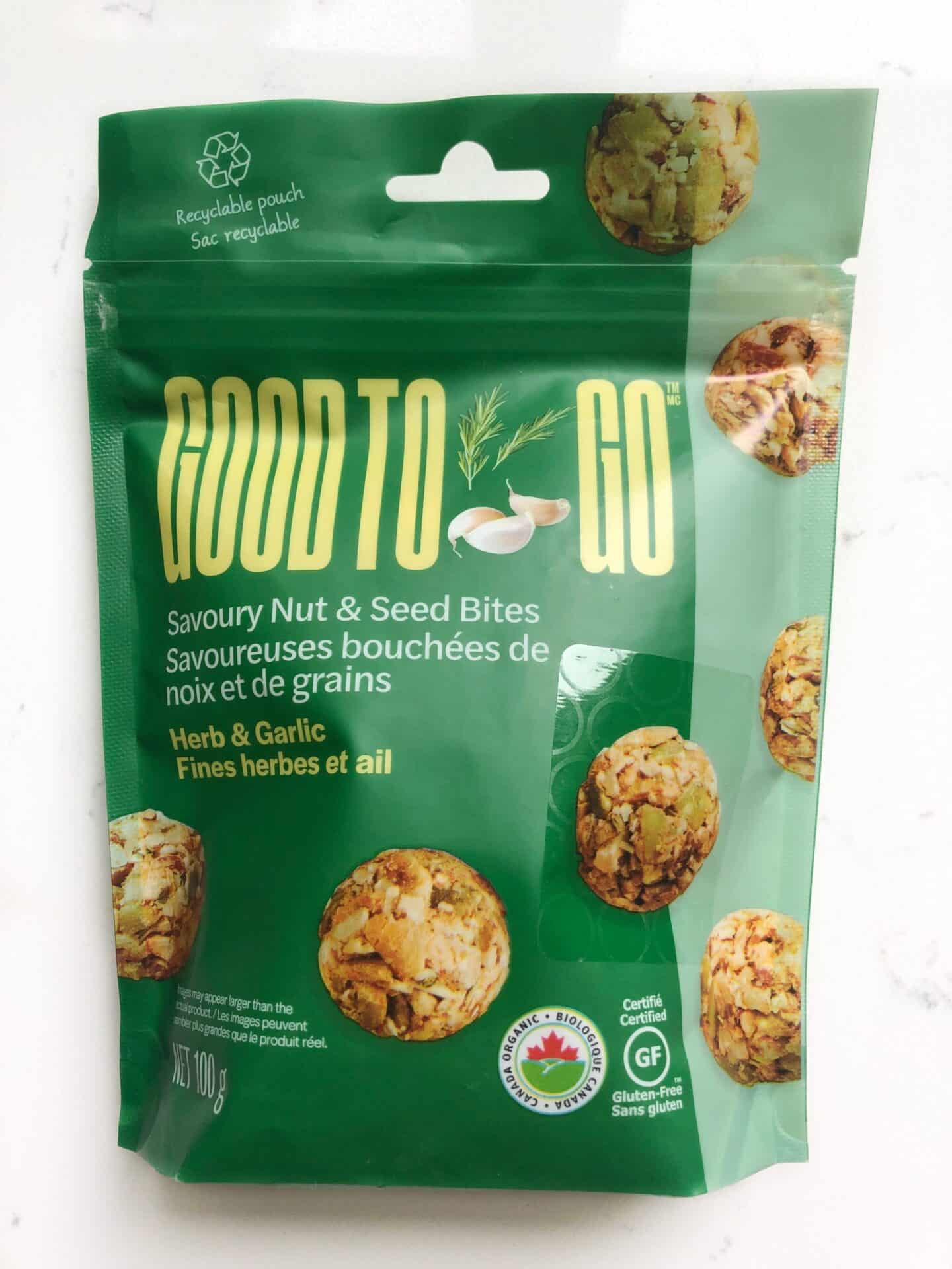 Good To Go Savoury Nut & Seed Bites – Dietitian Review