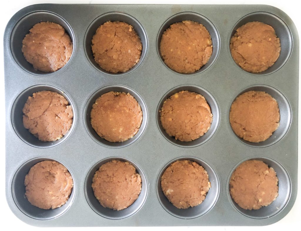 healthy chickpea peanut butter cups