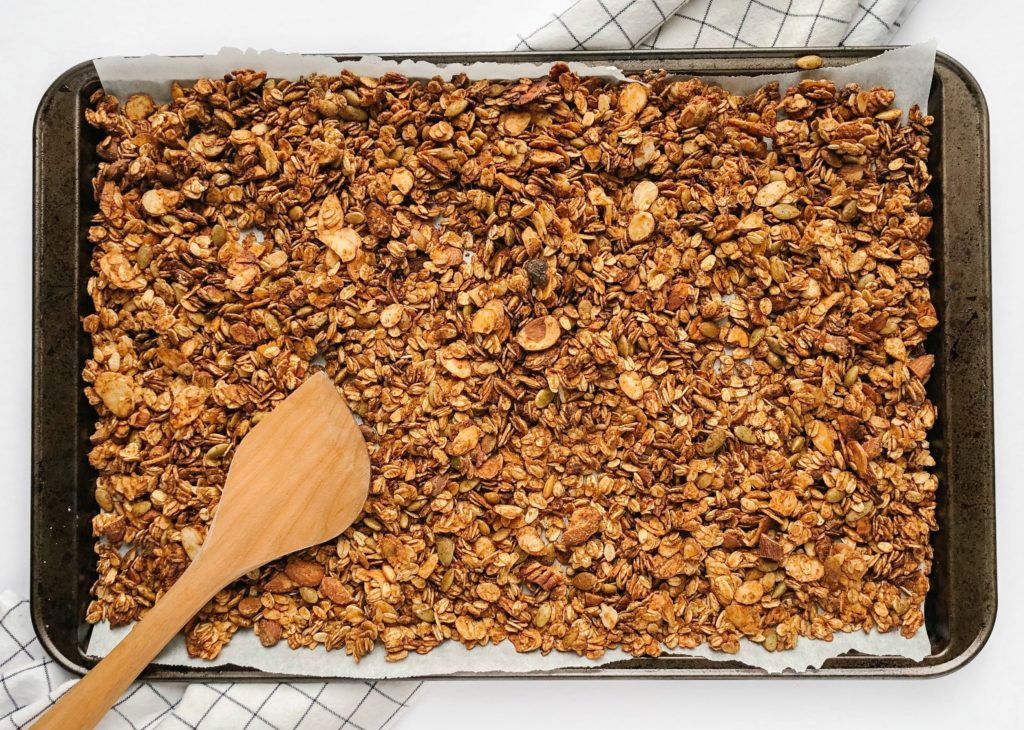 Easy High Protein Yogurt Toppings - granola