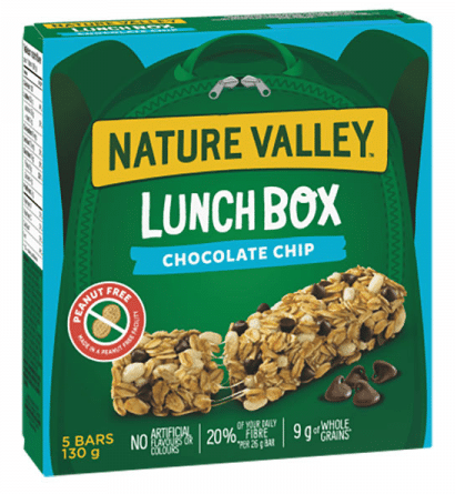 nature valley lunch box bars