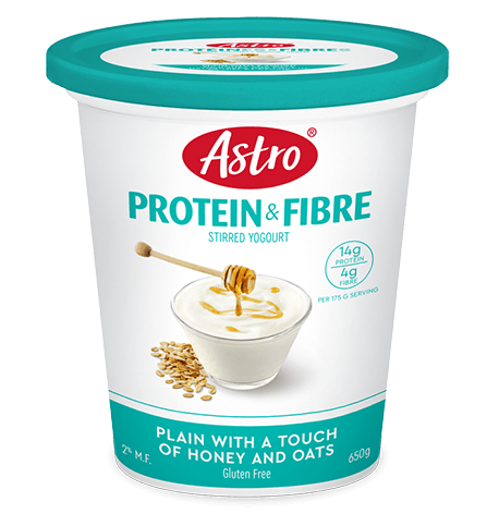 Astro Protein & Fibre yogurt – Dietitian Review