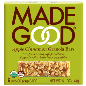 Allergen-Friendly Snack Bar Brands - made good bars