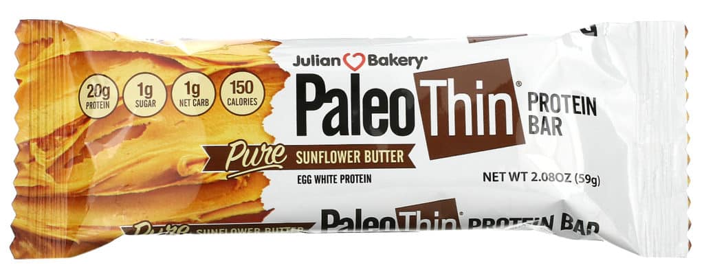 Best protein bar for diabetics - Julian Bakery bar