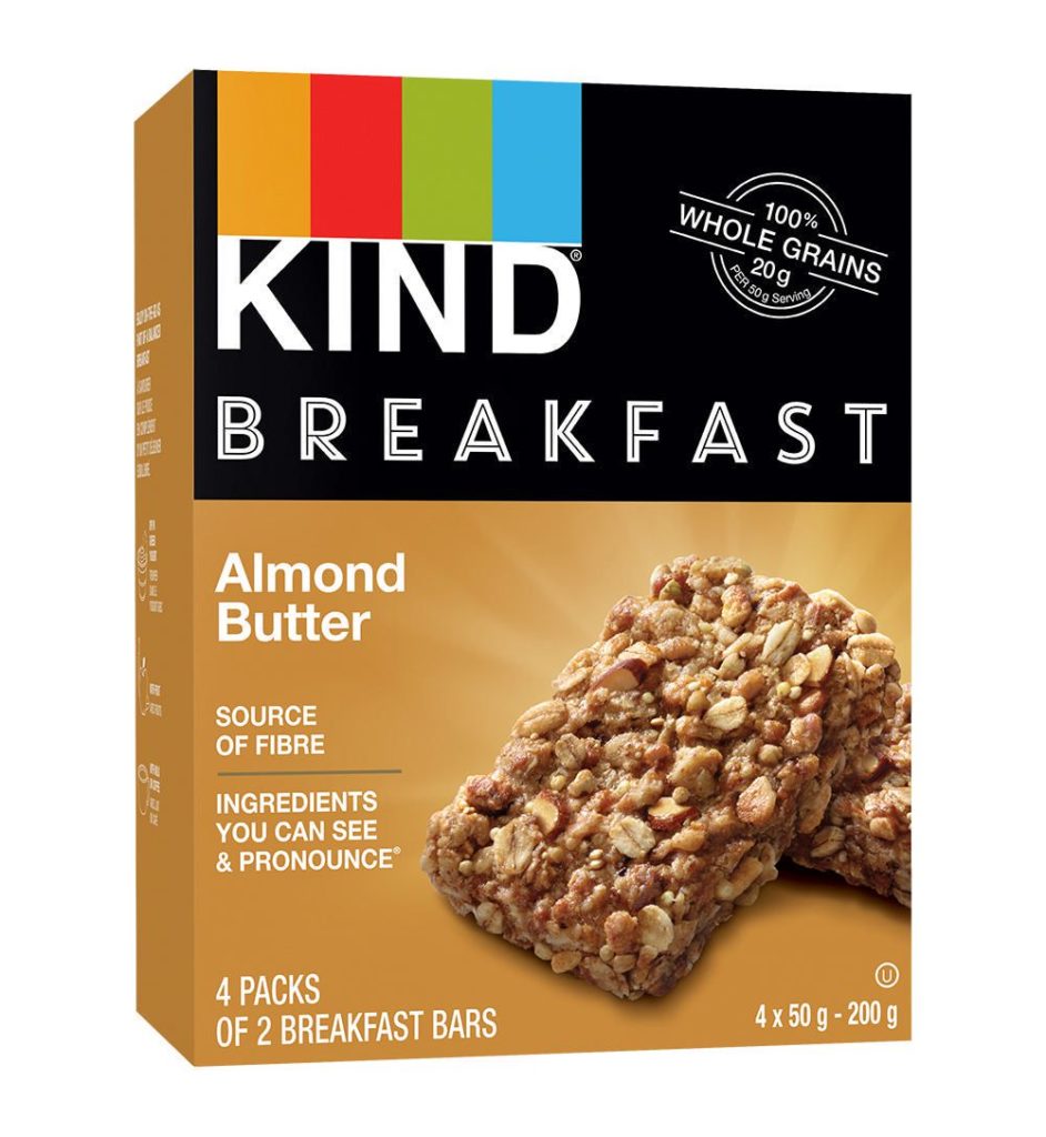 Dairy-Free Snack Bar Brands - kind breakfast bar