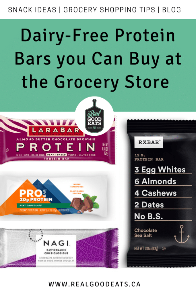 Dairy-free protein bars