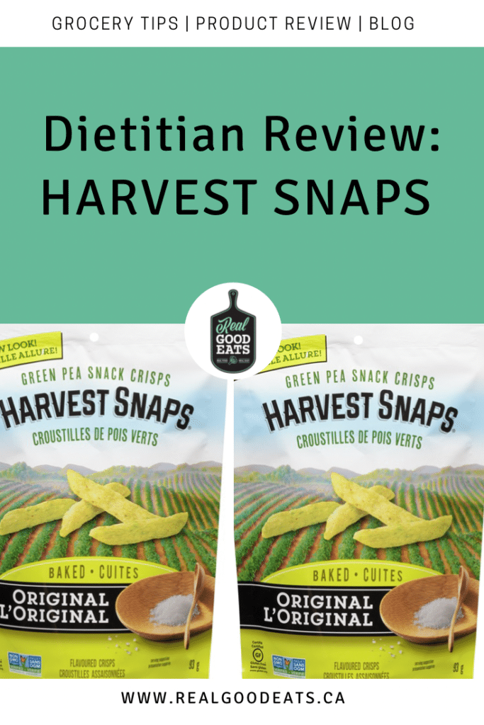 Harvest snaps - dietitian review