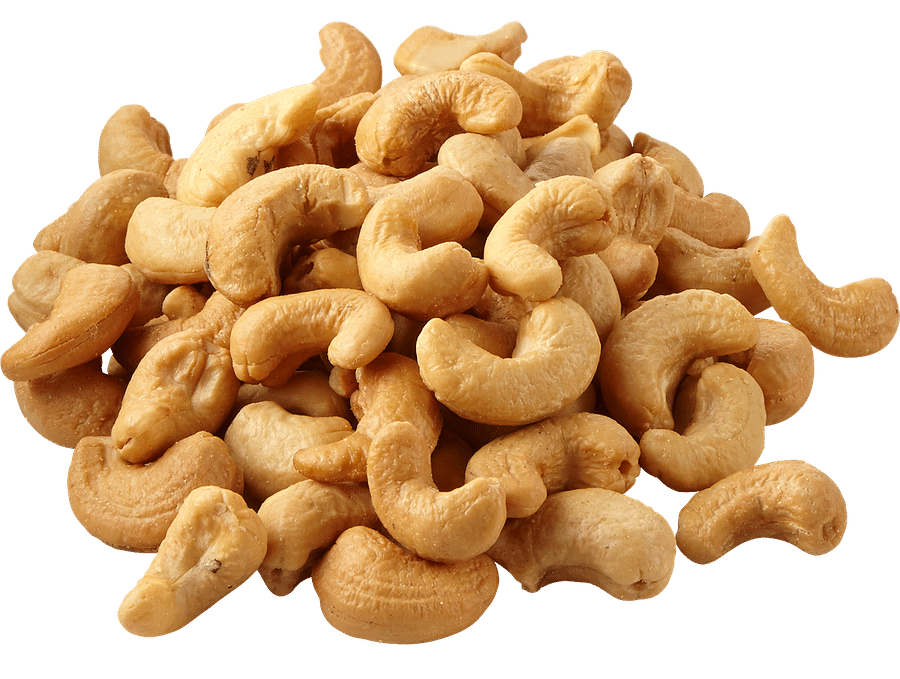 Food sources of iron - cashews