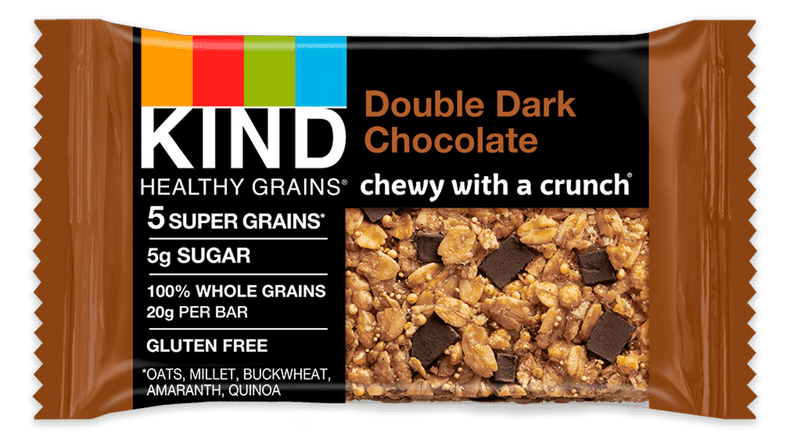 KIND healthy grains double dark chocolate