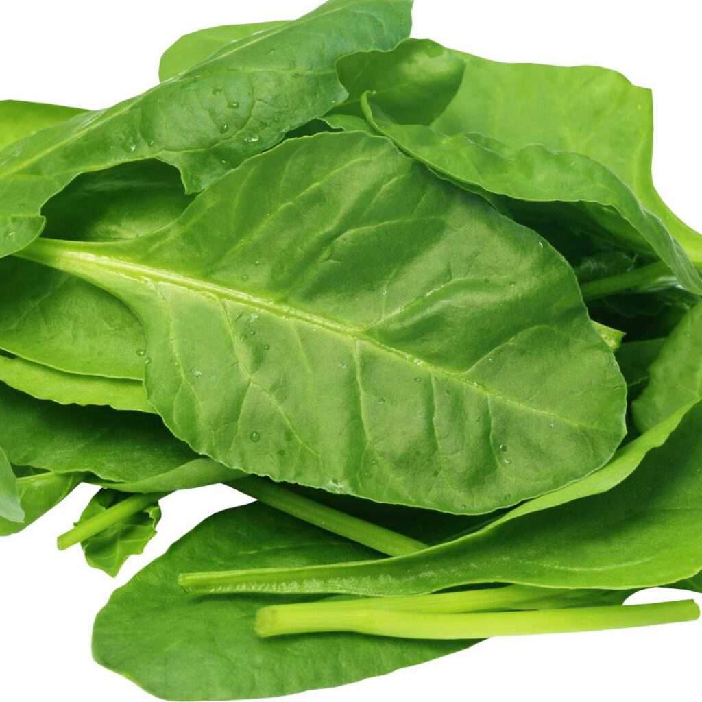 Best food sources of magnesium - spinach