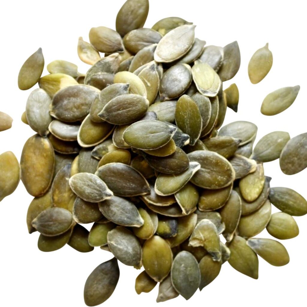 Best food sources of magnesium - pumpkin seeds