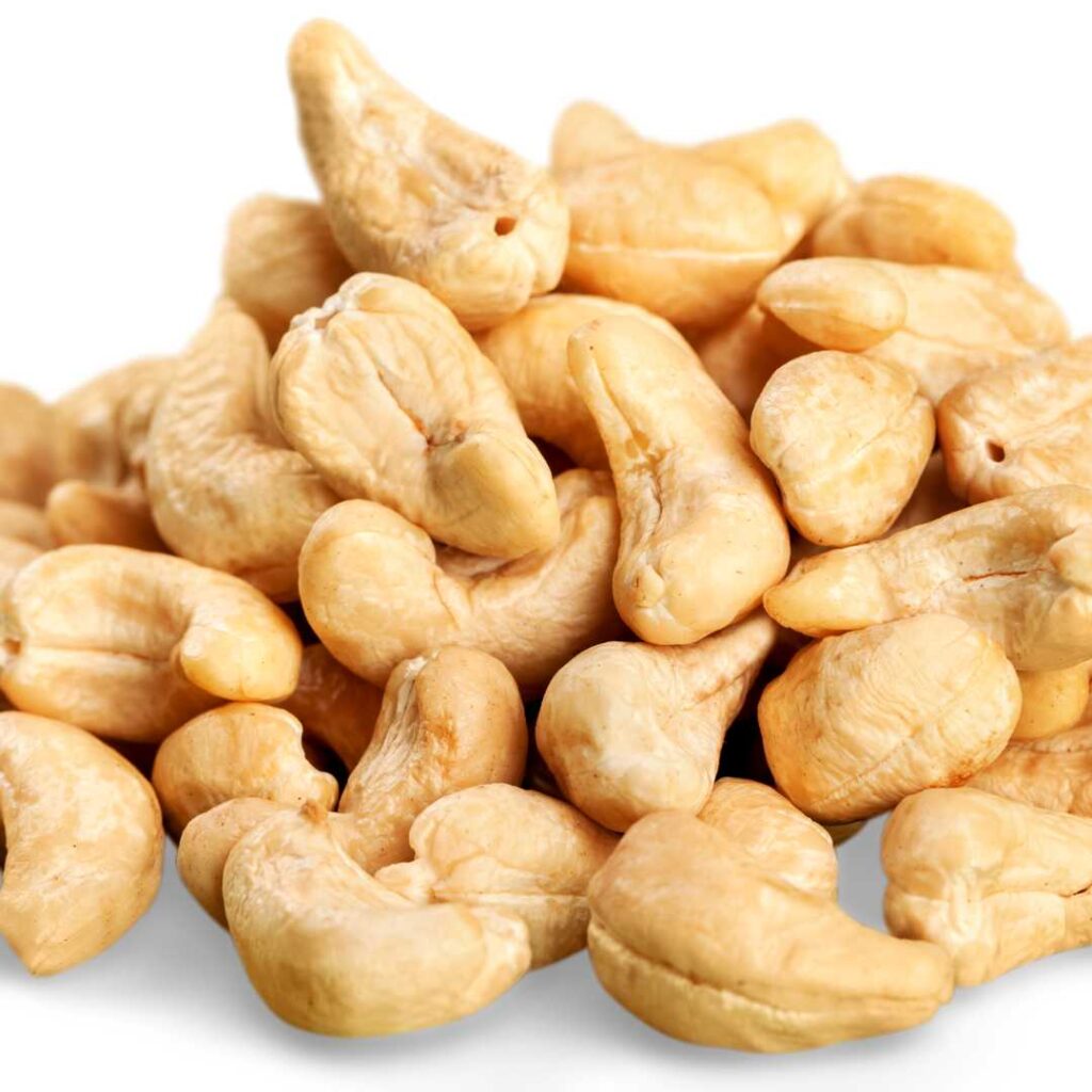 Food sources of magnesium - cashews