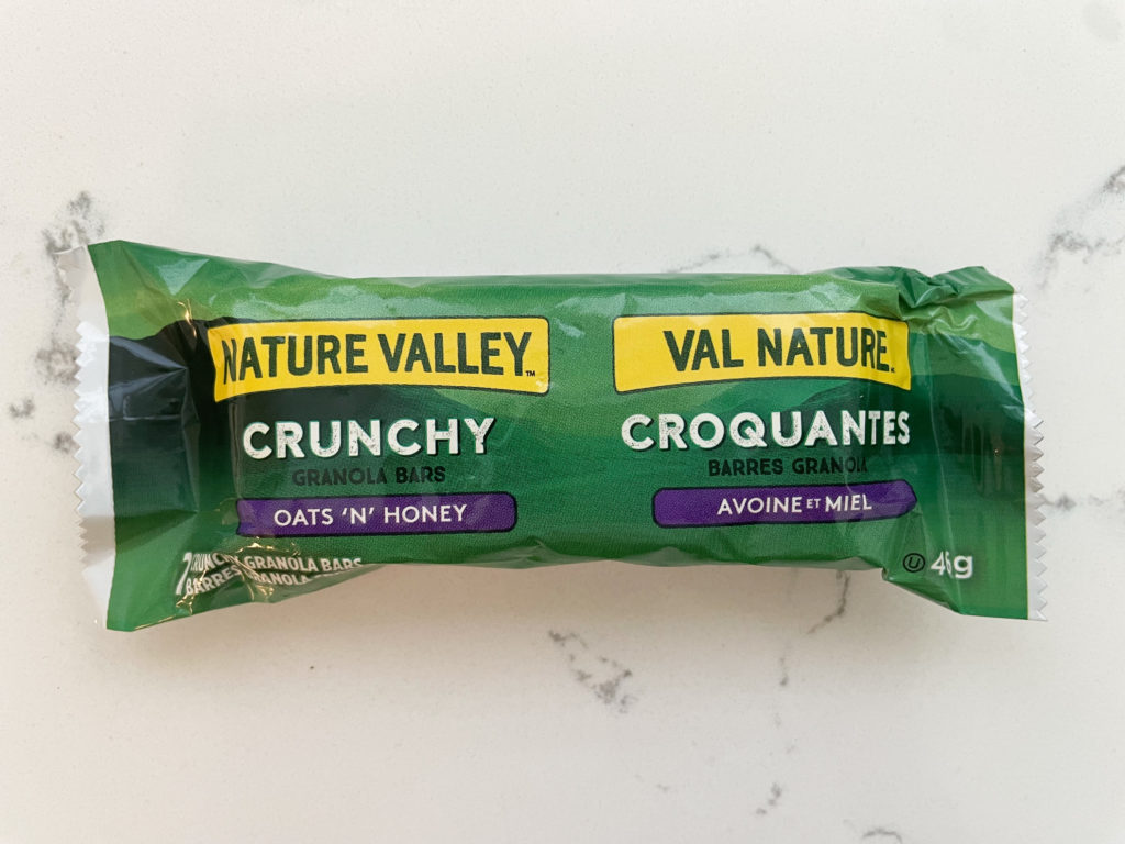 Nature Valley bar crunchy
