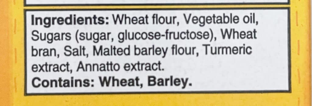 are wheat thins healthy? Ingredient list 