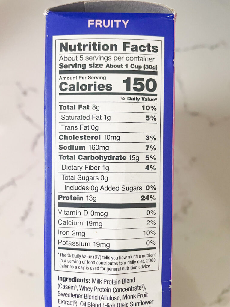 Is magic spoon cereal healthy? nutrition facts